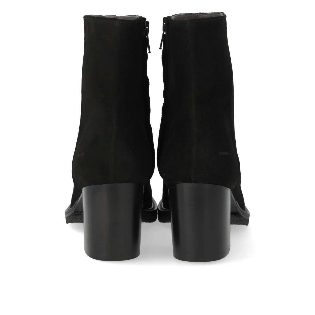 70er-inspirierter Lederstiefel