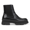 Chelsea-Stiefel mit Wollfutter