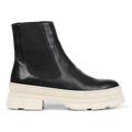 Chelsea-Stiefel mit Wollfutter