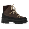 Schnürstiefel mit Wollfutter