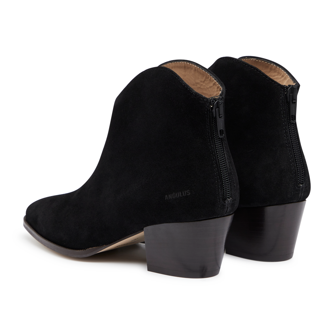 Stiefelette mit Absatz