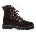 Klobiger Schnürstiefel mit weichem Merino-Wollfutter