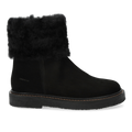 Wildlederstiefel mit weichem Lammwollfutter
