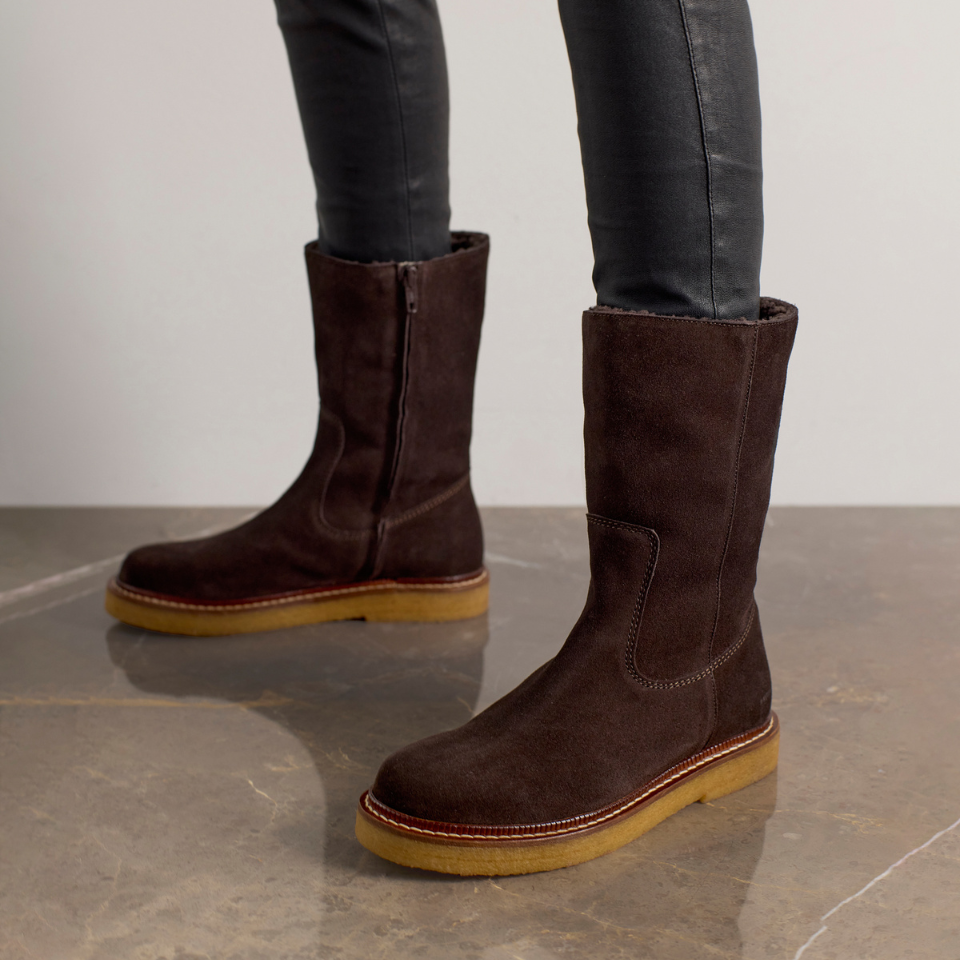 Stiefel mit Wollfutter