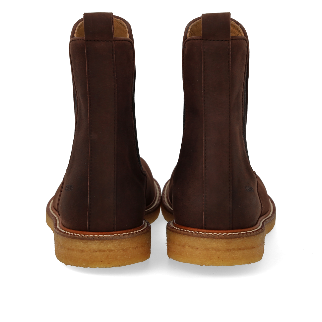 Chelsea-Stiefel mit zentrierter Steppnaht