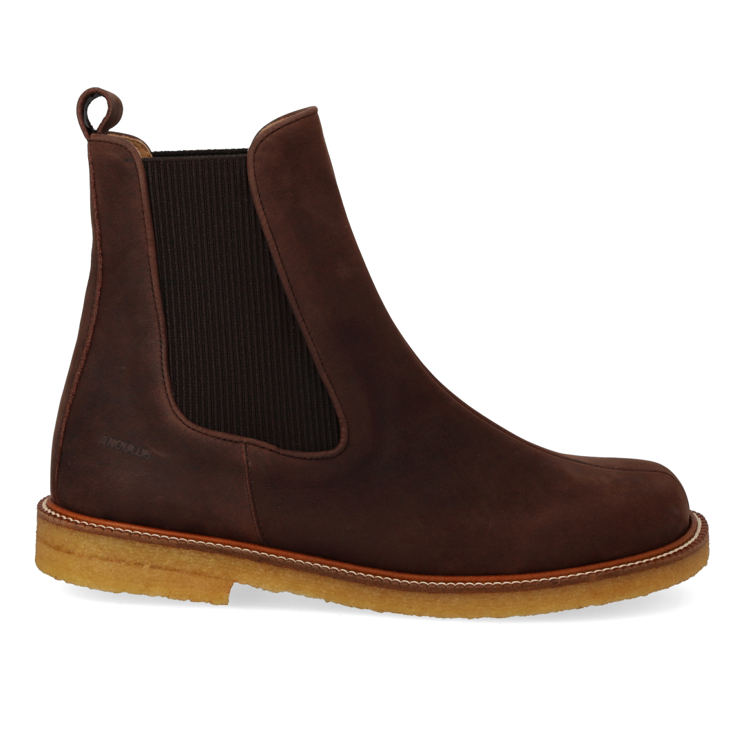 Chelsea-Stiefel mit zentrierter Steppnaht