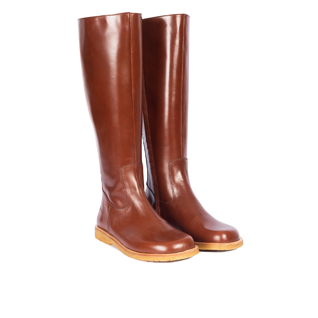 Stiefel mit langem Schaft und weiter Passform