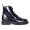 Schnürstiefel mit dekorativen Kontrastnähten