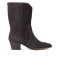Cowboystiefel mit geflochtenen Ziernähten