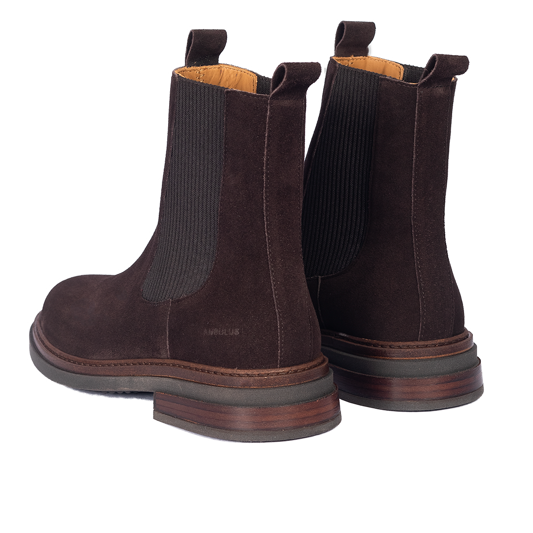 Stiefel mit Gummizug