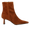 Skulpturale Stiefelette mit spitzer Spitze