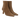 Skulpturale Stiefelette mit spitzer Zehenpartie