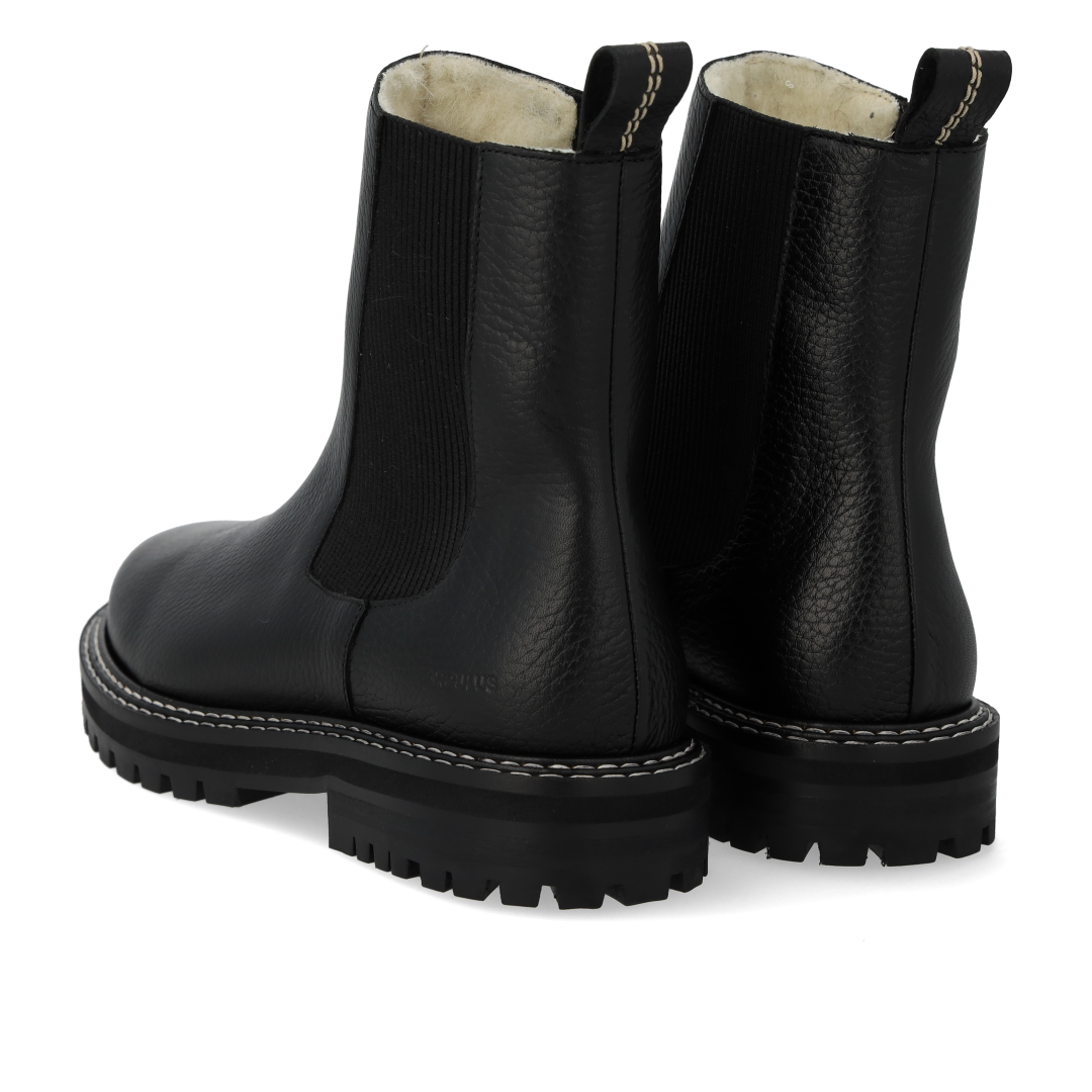 Chelsea-Stiefel mit weichem Merino-Wollfutter
