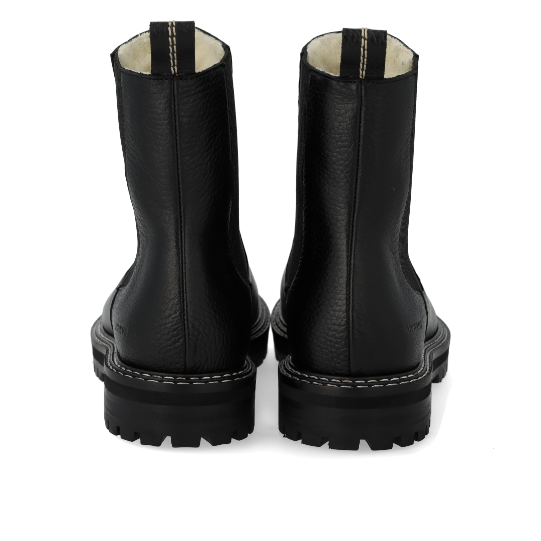 Chelsea-Stiefel mit weichem Merino-Wollfutter