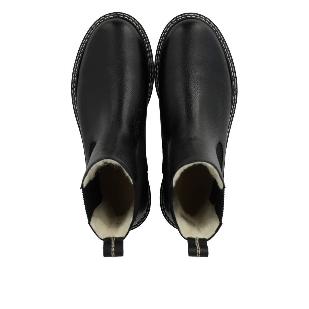 Chelsea-Stiefel mit weichem Merino-Wollfutter