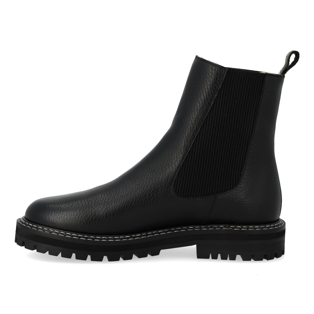 Chelsea-Stiefel mit weichem Merino-Wollfutter