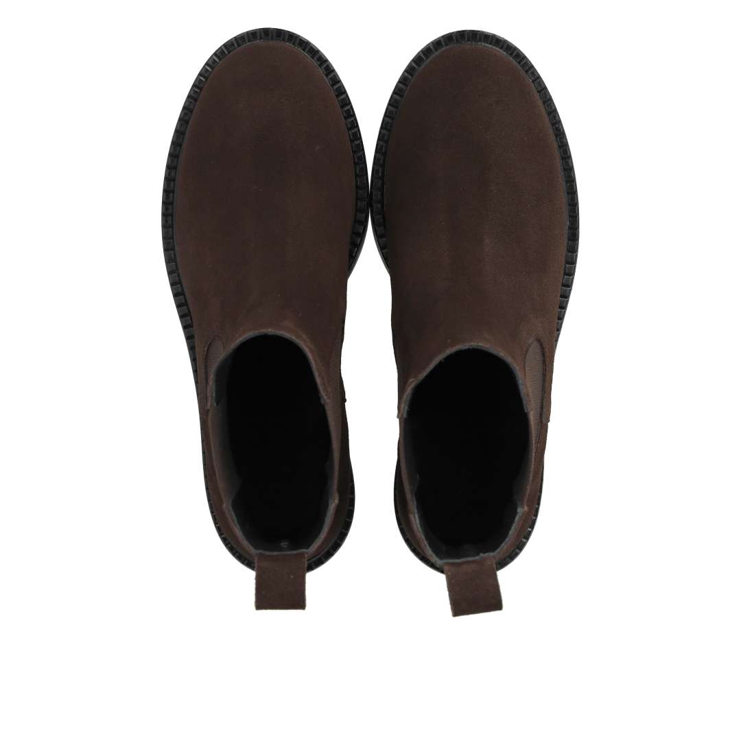 Minimalistischer Chelsea-Stiefel mit klobiger Sohle