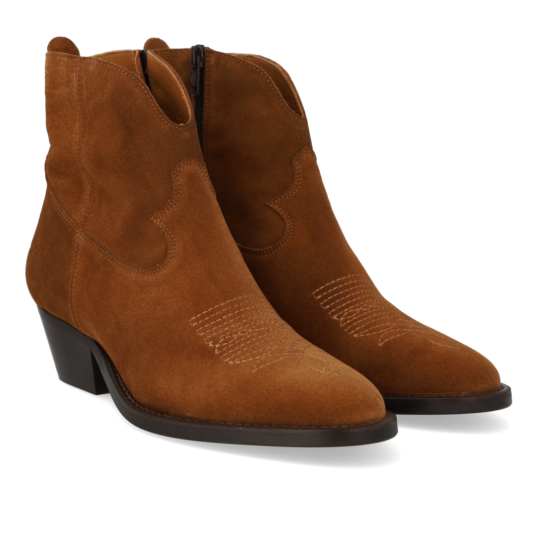 Cowboystiefel mit dekorativen Ziernähten