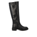 Stiefel mit hohem Schaft und Schnallendetail