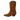 Cowboystiefel mit geschwungenem Schaft und Fransen