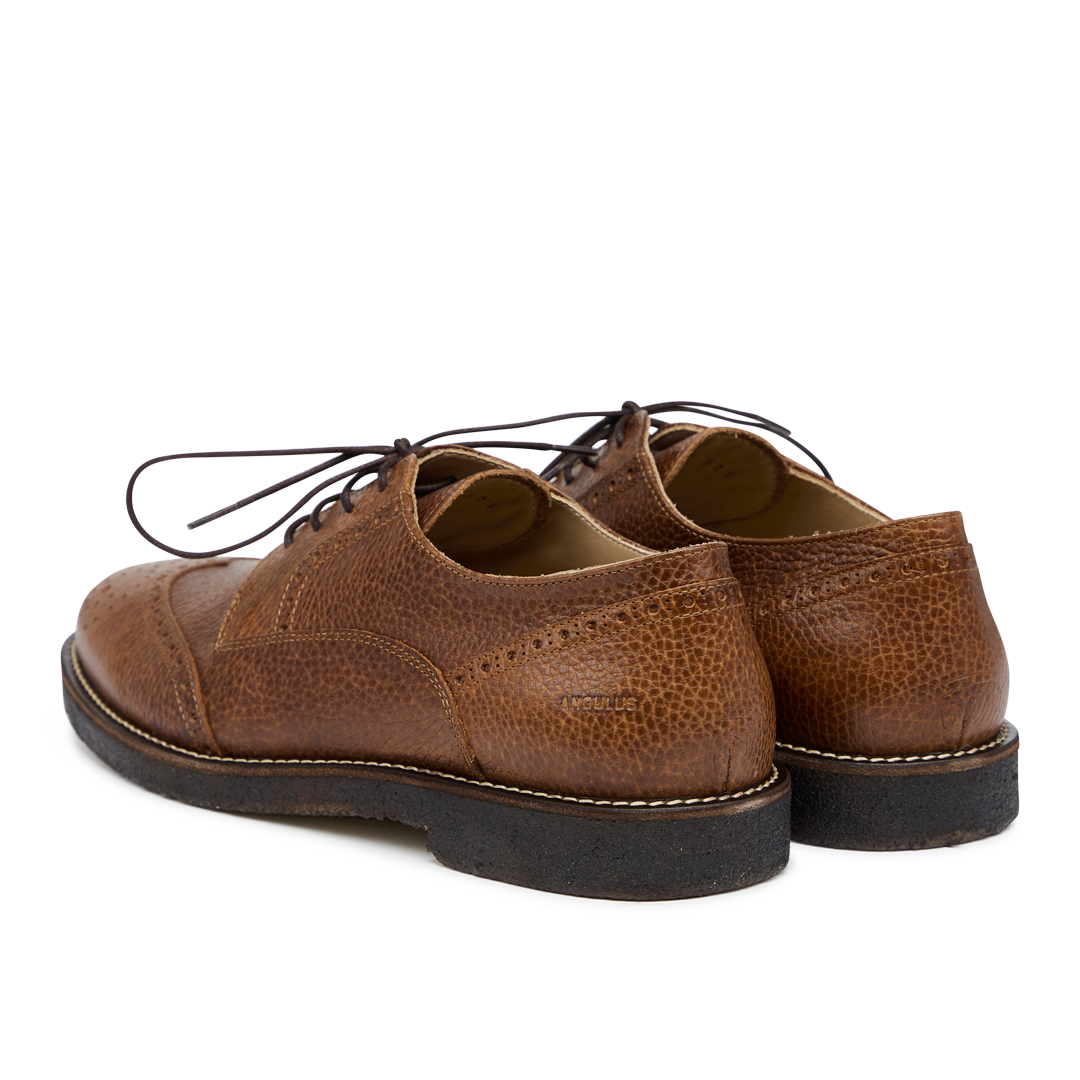 Schnürschuhe mit Brogue-Muster
