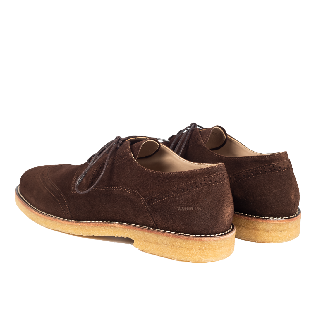 Schnürschuhe mit Brogue-Muster